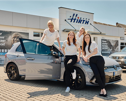 Team des Autohaus Hirth sucht neue Serviceassistenz (m/w/d) – Jetzt bewerben und Teil eines starken Autohaus-Teams werden